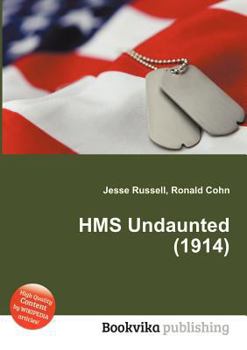 Paperback HMS Undaunted (1914) Book