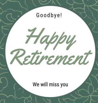 Hardcover Happy Retirement Guest Book (Hardcover): Guestbook for retirement, message book, memory book, keepsake, retirement book to sign Book