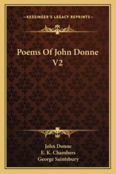 Paperback Poems Of John Donne V2 Book
