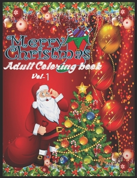 Paperback Christmas: An Adult Coloring Book with Fun, Easy, and Relaxing Designs (Volume 1) Book