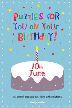 Paperback Puzzles for you on your Birthday - 10th June Book