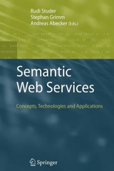 Paperback Semantic Web Services: Concepts, Technologies, and Applications Book