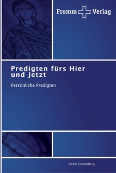 Paperback Predigten fürs Hier und Jetzt [German] Book