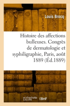 Paperback Note pour servir à l'histoire des affections bulleuses, communication [French] Book