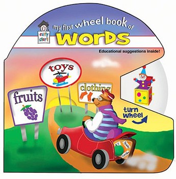 Board book My First Wheel Book of Words Book