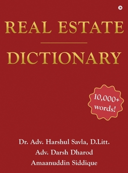 Hardcover Real Estate Dictionary Book