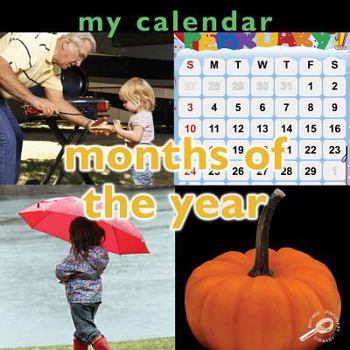 Paperback My Calendar: Months of the Year Book