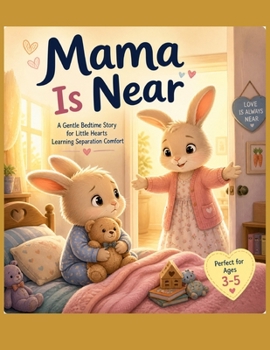 Mama Is Near: A Gentle Bedtime Story for Little Hearts Learning Separation Comfort