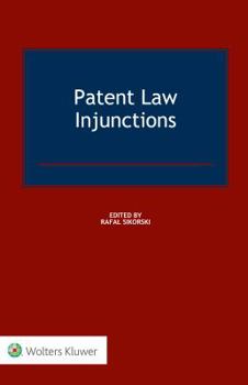 Hardcover Patent Law Injunctions Book