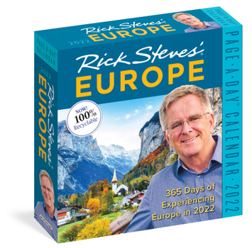 Calendar Rick Steves' Europe Page-A-Day Calendar 2022: 365 of Experiencing Europe in 2022. Book