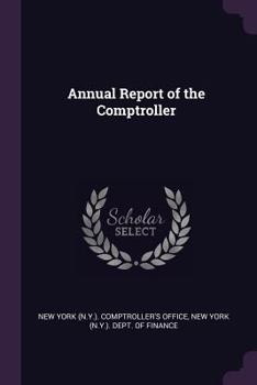 Paperback Annual Report of the Comptroller Book