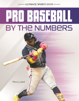 Library Binding Pro Baseball by the Numbers Book