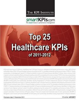 Paperback Top 25 Healthcare KPIs of 2011-2012 Book