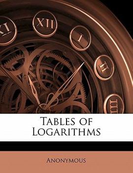Paperback Tables of Logarithms Book