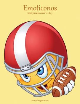 Paperback Emoticonos libro para colorear 1, 2 & 3 [Spanish] Book