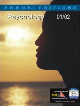 Paperback Annual Editions: Psychology 01/02 Book