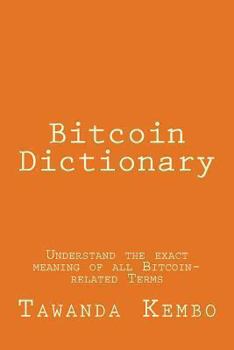 Paperback Bitcoin Dictionary Book