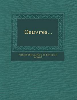 Paperback Oeuvres... [French] Book