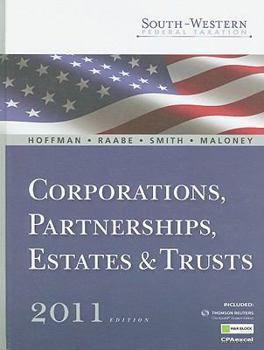Hardcover Corporations, Partnerships, Estates & Trusts [With CDROM and Access Code] Book