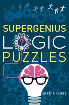 Paperback Supergenius Logic Puzzles Book