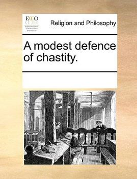 Paperback A modest defence of chastity. Book