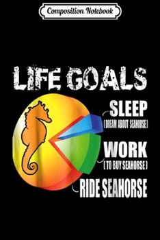 Composition Notebook: Baby Seahorse Gift Funny Seahorse Facts  Journal/Notebook Blank Lined Ruled 6x9 100 Pages