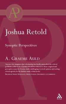 Paperback Joshua Retold: Synoptic Perspectives Book