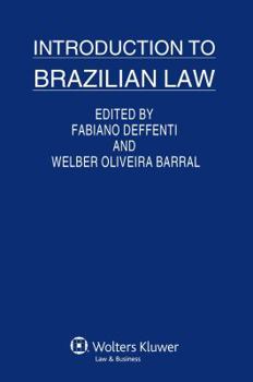 Hardcover Introduction To Brazilian Law (Introduction to the Laws of Series) (Introduction of the Law Series) Book