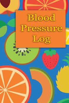Paperback Blood Pressure Log Book
