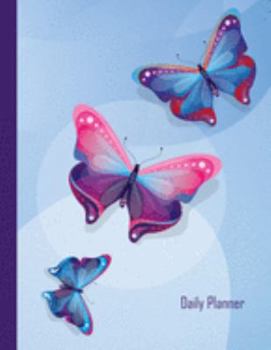 Planner: 2020 - 2021 Butterfly Beaut Daily Planner | Fluttering Insect Butterflies for Girls & Women Cover | January 20 - December 20 | Writing ... | Plan Days, Set Goals & Get Stuff Done
