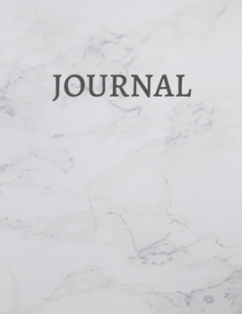 Journal: 200 Page Journal - 8.5x11 inch - Dark Marble Notebook - Classic College Ruled Paper - Matte Cover - Perfect Bound