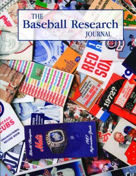 Paperback The Baseball Research Journal (Brj), Volume 36 Book