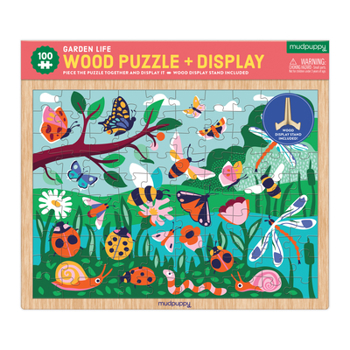 Misc. Garden Life 100 Piece Wood Puzzle + Display Book