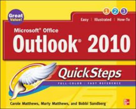 Paperback Microsoft Office Outlook 2010 QuickSteps Book