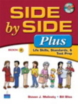 Paperback Side by Side Plus 2 - Life Skills, Standards & Test Prep [With CDROM] Book