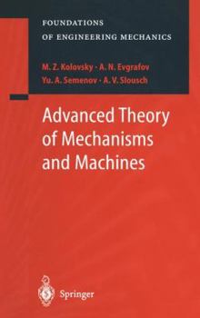 Paperback Advanced Theory of Mechanisms and Machines Book