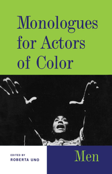 Paperback Monologues for Actors of Color: Men Book