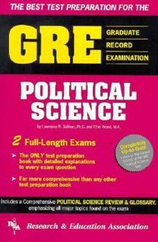 Paperback The Best Test Preparation for the GRE (Graduate Record Examination) in Political Science Book