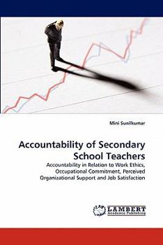 Paperback Accountability of Secondary School Teachers Book