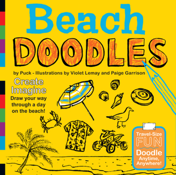 Paperback Beach Doodles Book