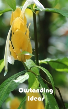 Paperback Outstanding Ideas: Journal diary notebook paperback Flowers series Book