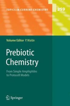 Paperback Prebiotic Chemistry: From Simple Amphiphiles to Protocell Models Book