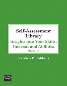 Paperback Self Assessment Library 3.4: Insights Into Your Skills, Interests and Abilities [With CDROM] Book