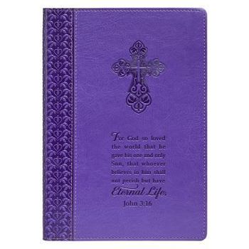 Hardcover Journal - Lux-Leather - Purple Book