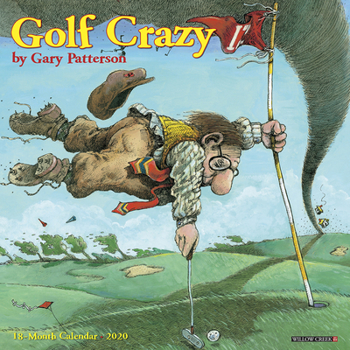 Calendar Golf Crazy by Gary Patterson 2020 Mini Calendar Book