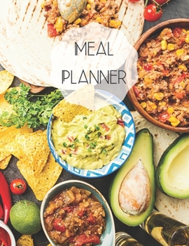 Paperback Meal Planner: Track and plan your food weekly, contains shopping list Book