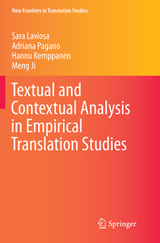 Paperback Textual and Contextual Analysis in Empirical Translation Studies Book