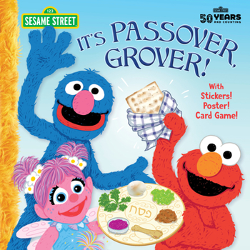 Paperback It's Passover, Grover! (Sesame Street) Book