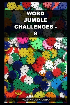 Paperback Word Jumble Challenges - 8 Book
