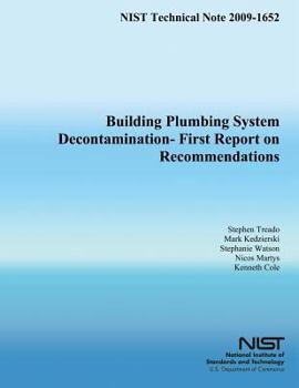 Paperback Building Plumbing System Decontamination - First Report on Recommendations Book